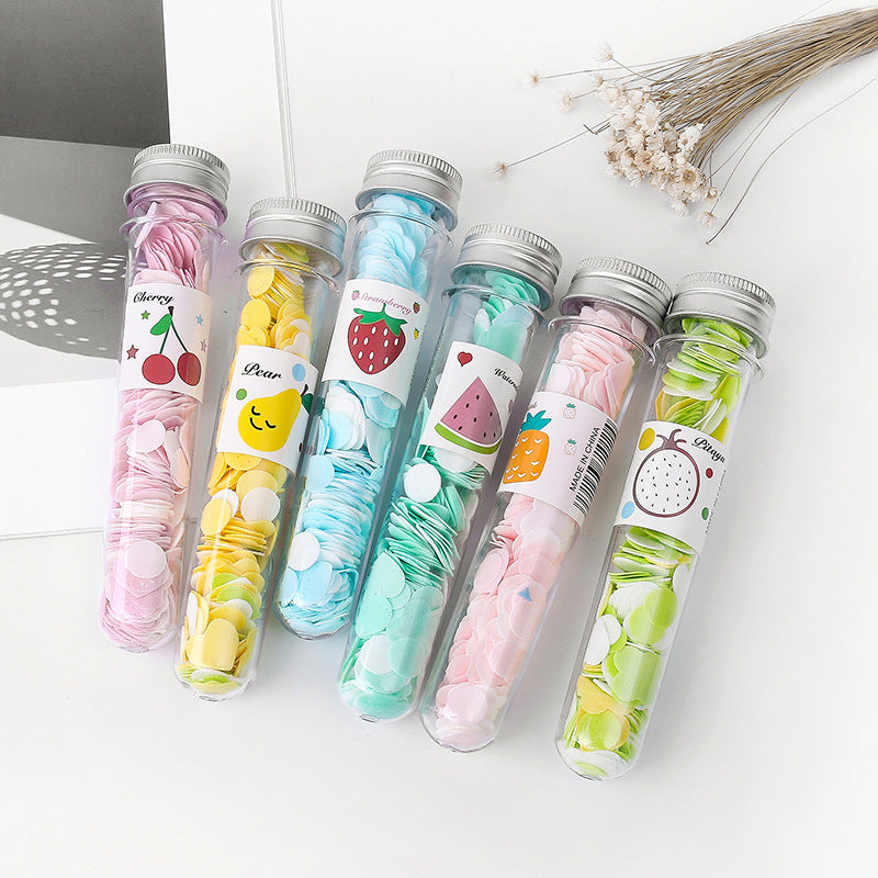 Colorful Tube Shape Paper Soap with Fragrance ( Buy 1 Get 1 Free)