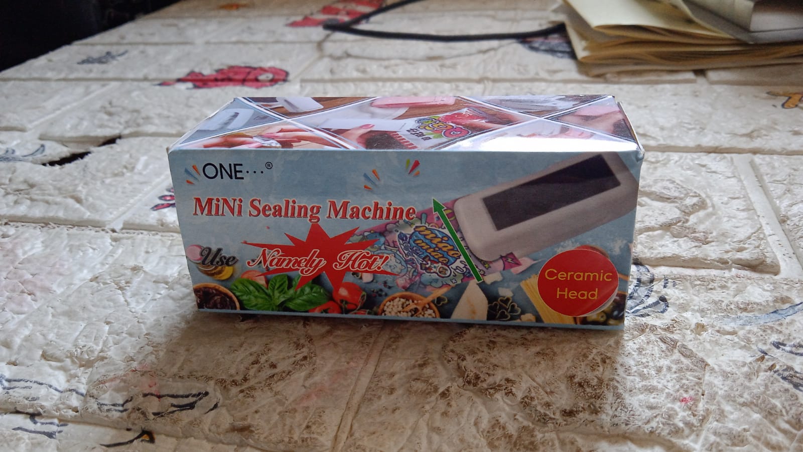 Mini Plastic Bag Sealer – Portable Heat Sealing Machine, Battery Operated (1 Pc)