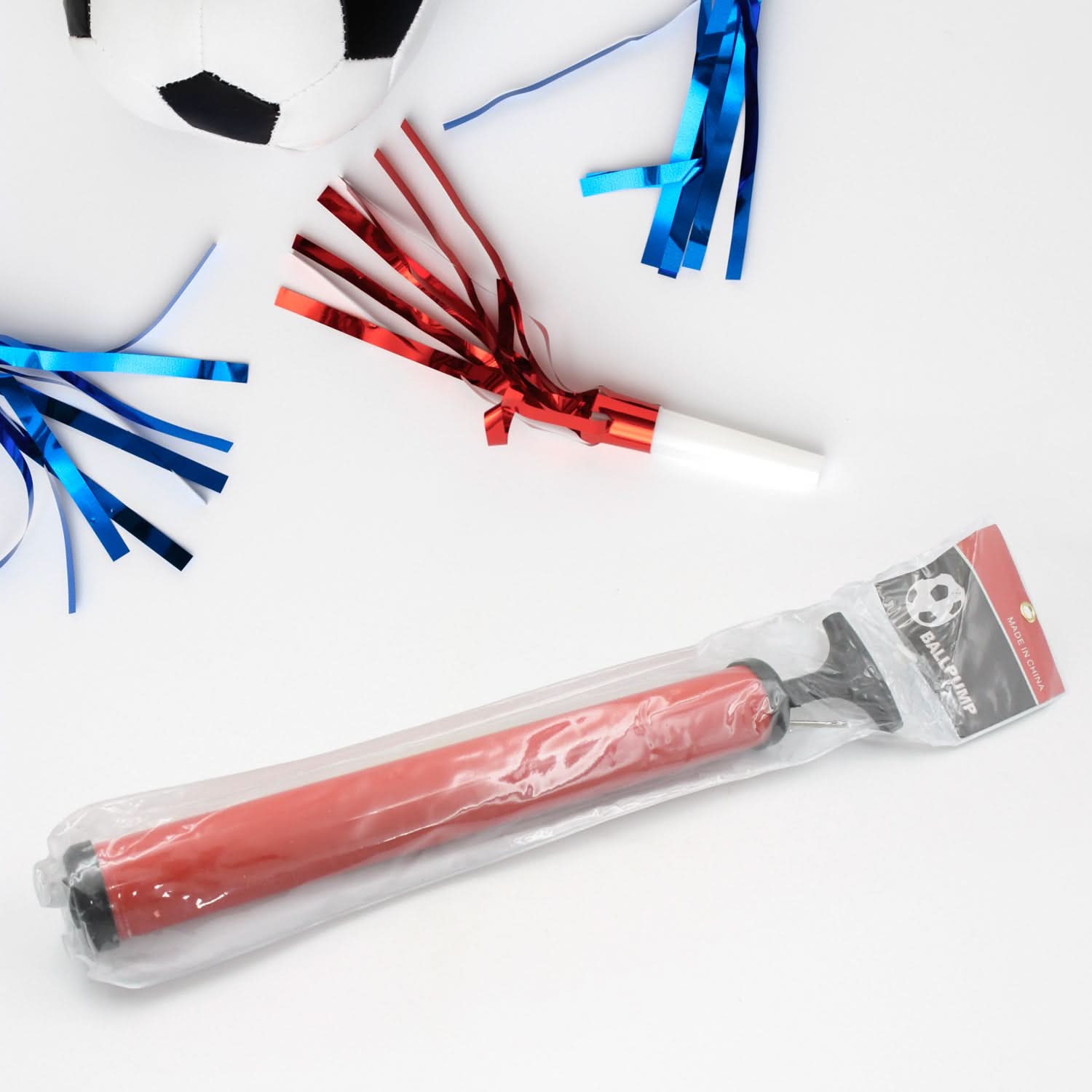 Air Ball Pump for Kids – Plastic Sports Pump for All Balls