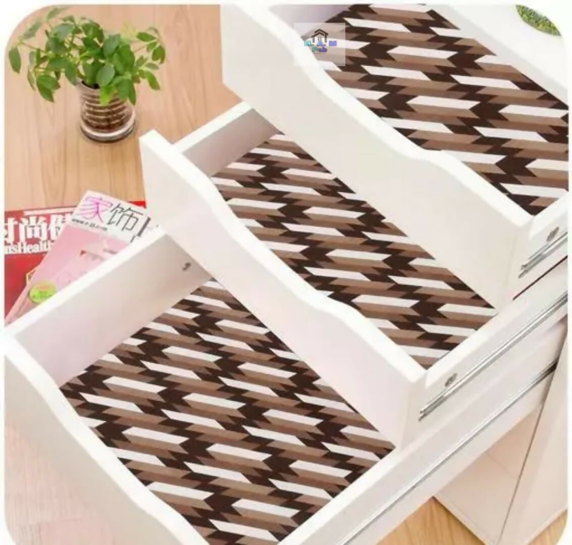 Mopak Decor Shelf Liner used for Wardrobe kitchen cabinet Drawer Slab Roll