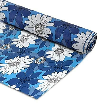 Mopak Decor Shelf Liner used for Wardrobe kitchen cabinet Drawer Slab Roll - (Sky Blue)