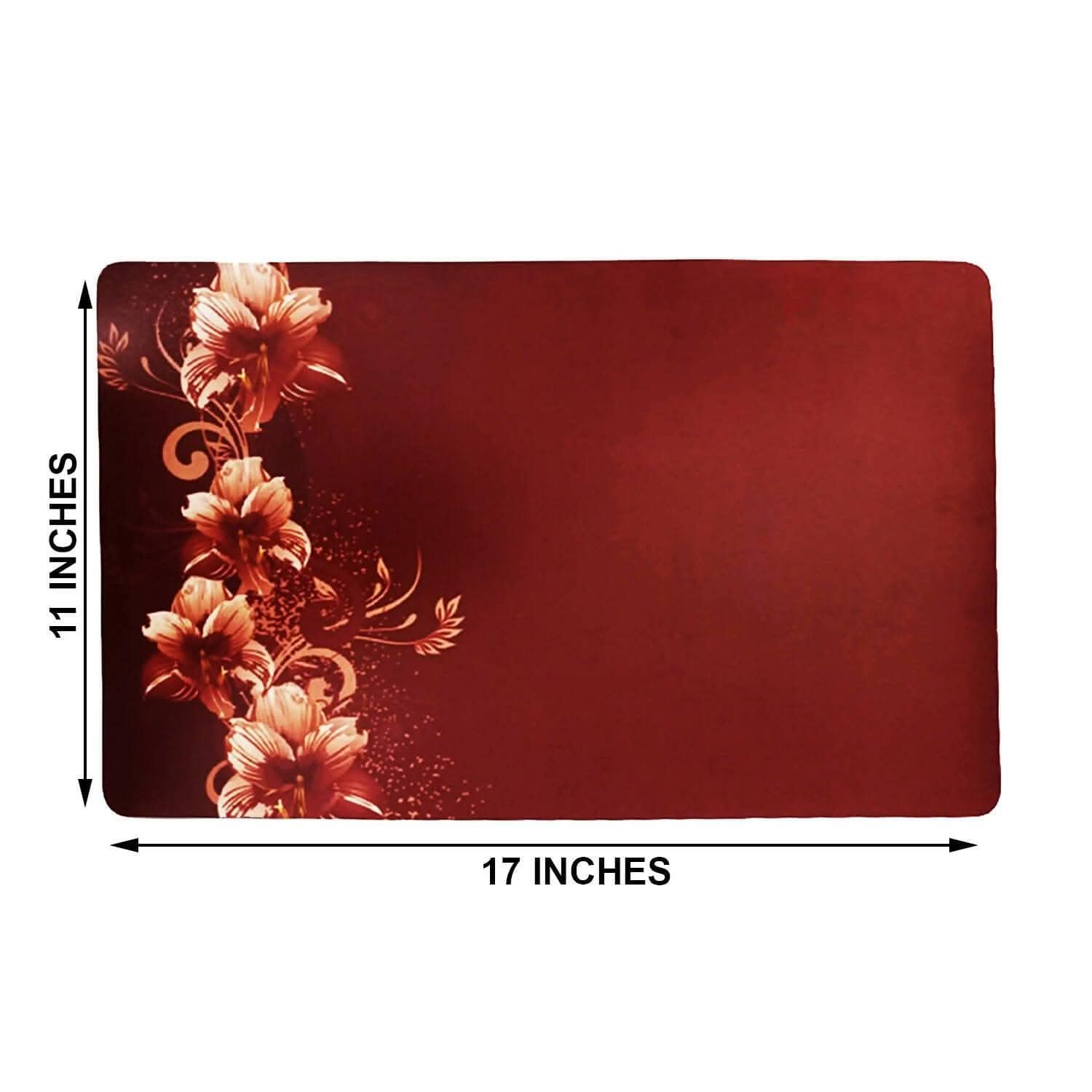 WISHLAND Double Door Fridge Cover Combo Set of 1 Fridge Cover + 2 Fridge Handle Cover + 3 Multipurpose Fridge Mats (Brown)