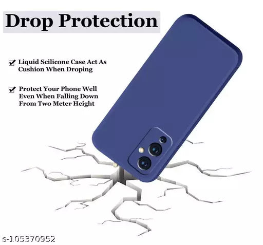 Dark Blue Original Camera Safe Silicone case for Oneplus 9