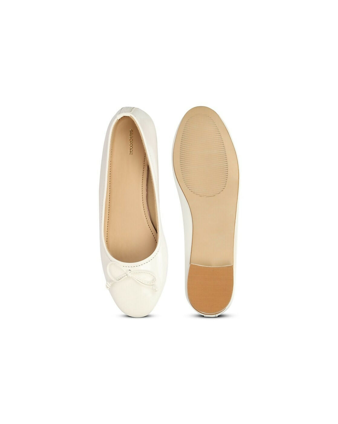 Gracecode Stylish Women's Round-Toe Slip-On Ballerinas