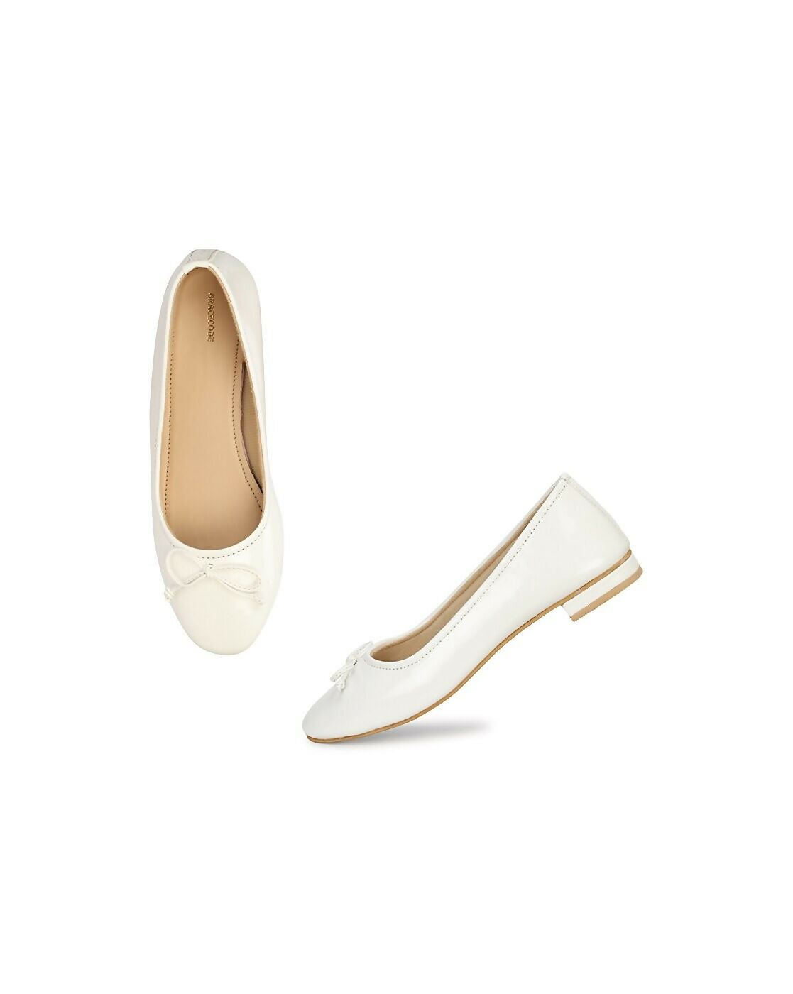 Gracecode Stylish Women's Round-Toe Slip-On Ballerinas