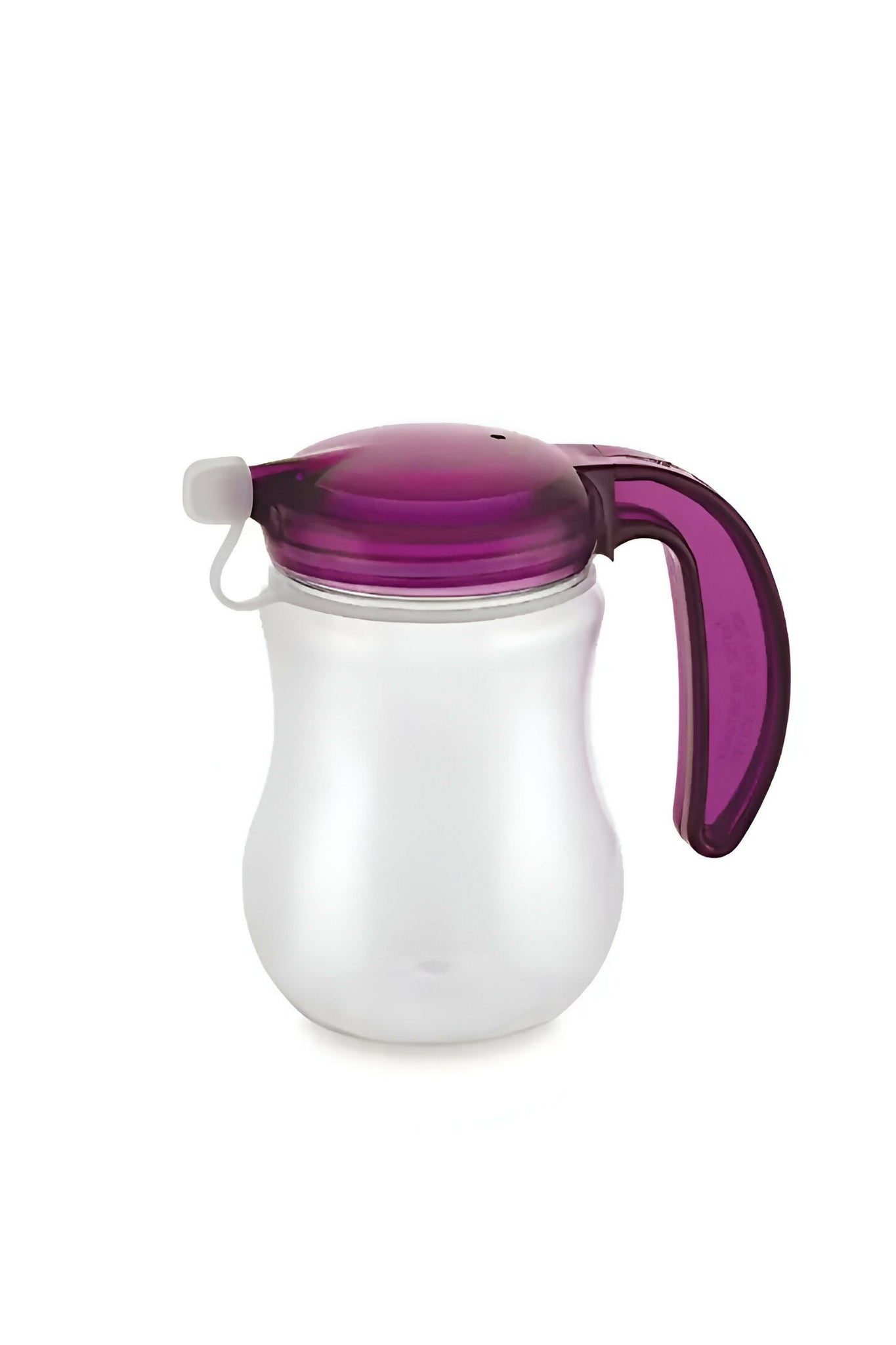 Plastic Transparent Oil Dispenser (Liza) - 480 ml (Purple)