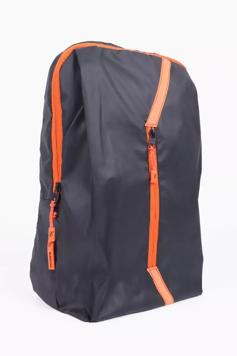 15 L Solid Casual Backpack for Unisex( Black )