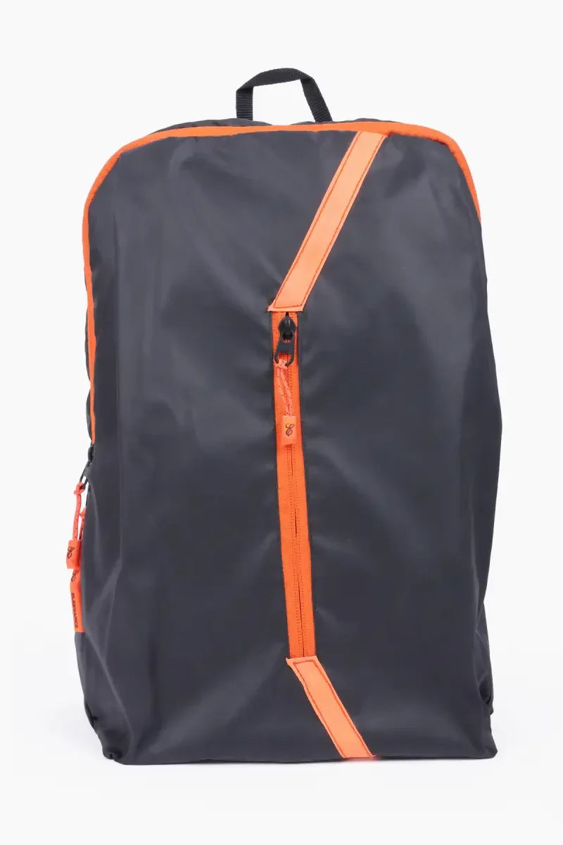 15 L Solid Casual Backpack for Unisex( Black )