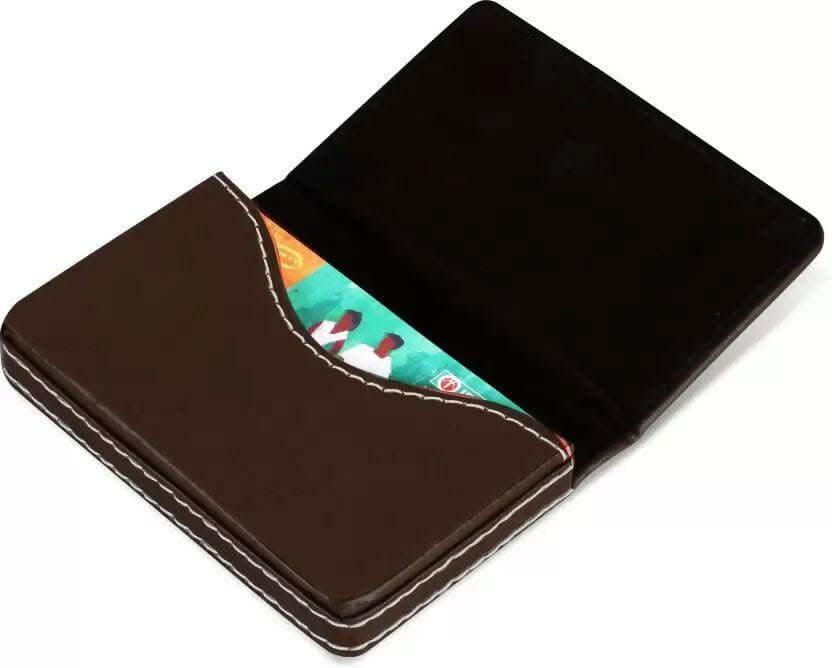 Sagiron Men Black Trendy Tan Genuine Leather Wallet (95*12*60 cm,MultiColour)