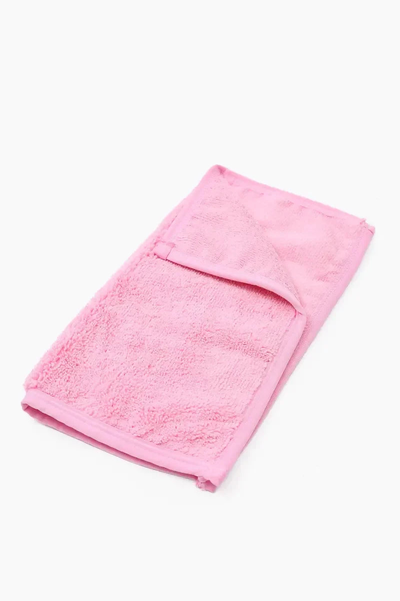 Microfiber Face Towel, (Copper Smith) 2 Pcs - 30 x 30 Cm (Pink)