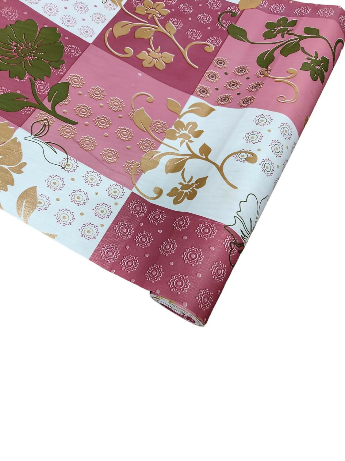 Mopak Decor Shelf Liner used for Wardrobe kitchen cabinet Drawer Slab Roll - (Pink)