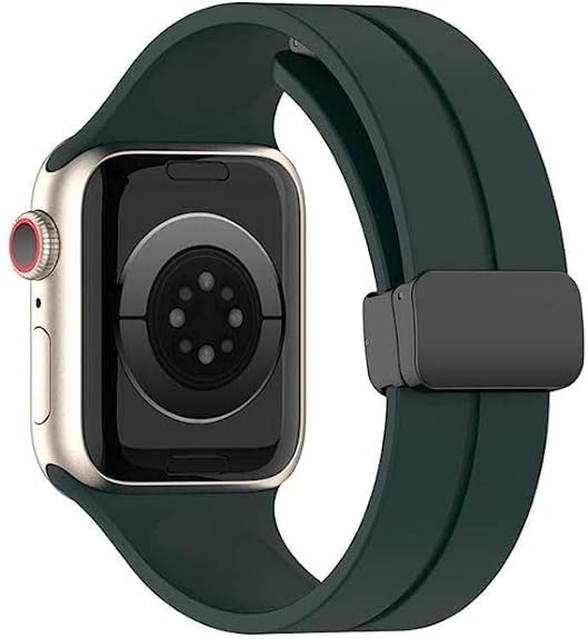 Alpine Green Magnetic Clasp Adjustable Strap For Apple Watch SERIES 3 (42mm/44mm/45mm/46mm/49mm)