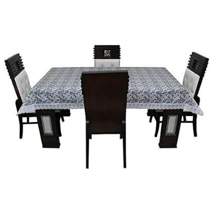 Mopak Decor 3D Printed Table Cover with Lace (Rectangular )