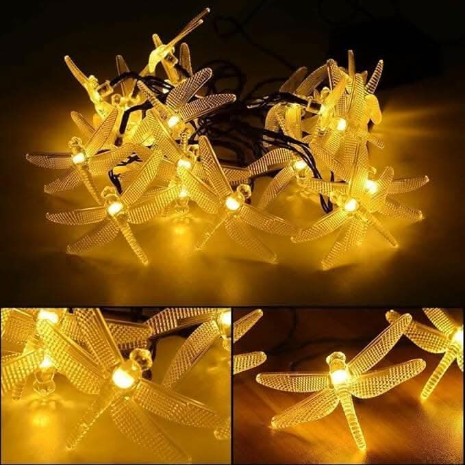 Dragon fly fairy string Led light (14 lights)