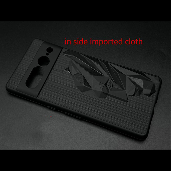 Superhero Engraved logo silicon Case for Google Pixel 7 Pro