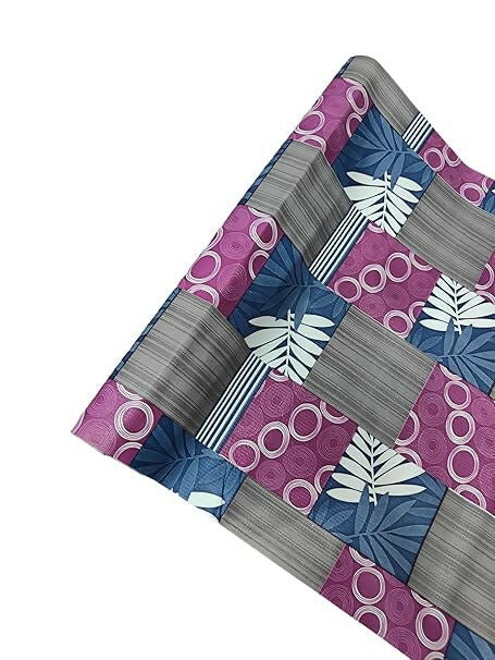 Mopak Decor Shelf Liner used for Wardrobe kitchen cabinet Drawer Slab Roll - (Pink)