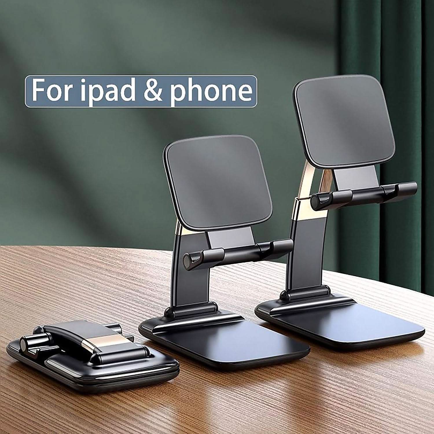 Foldable Universal Phone Stand – Adjustable Desk Holder for All Devices