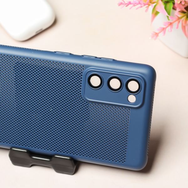 BREATHING DARK BLUE Silicone Case for Samsung S20 FE