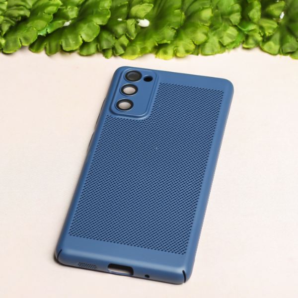 BREATHING DARK BLUE Silicone Case for Samsung S20 FE