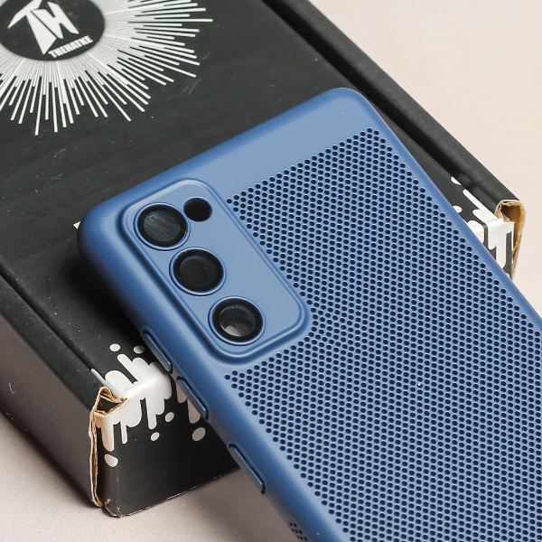 BREATHING DARK BLUE Silicone Case for Samsung S20 FE