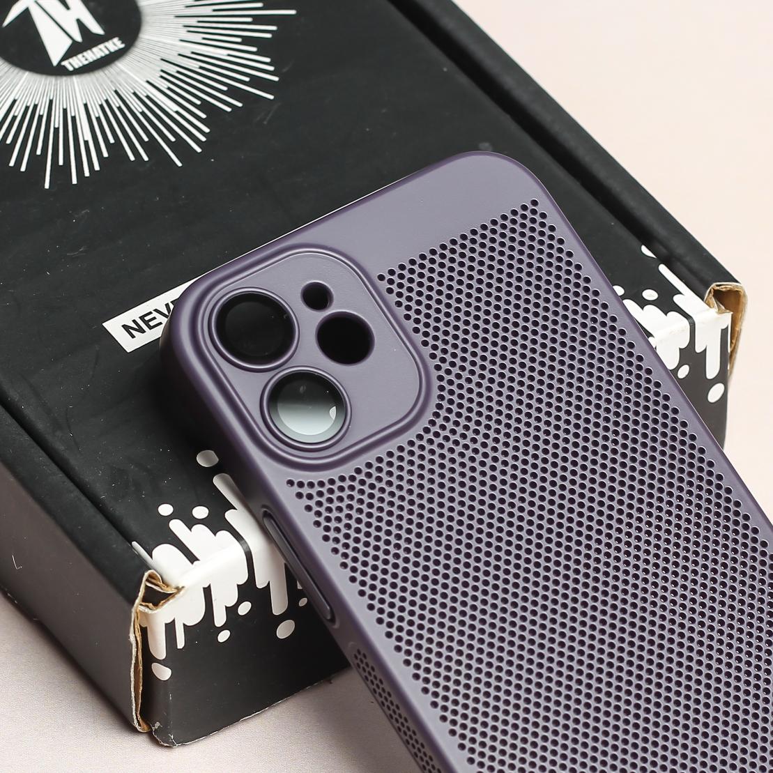 BREATHING DEEP PURPLE Silicone Case for Apple Iphone 11