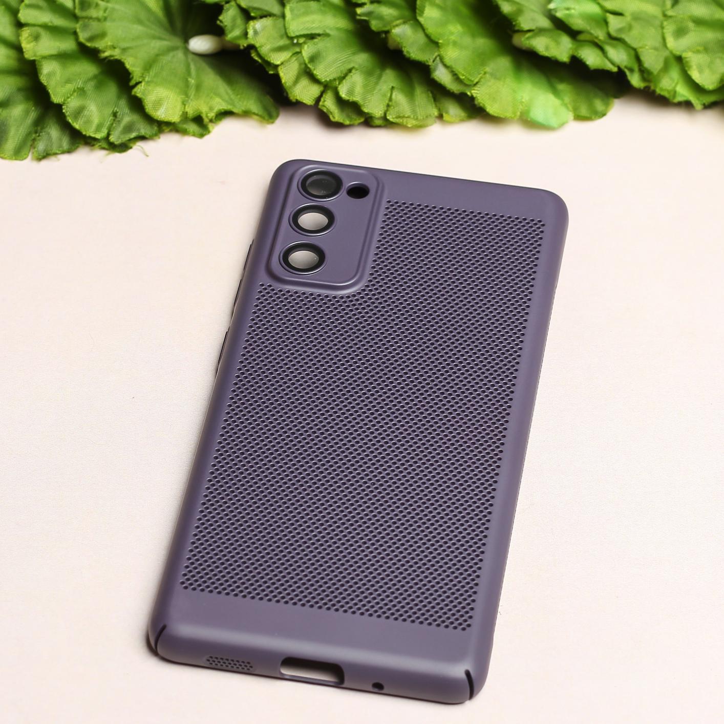 BREATHING DEEP PURPLE Silicone Case for Samsung S20 FE