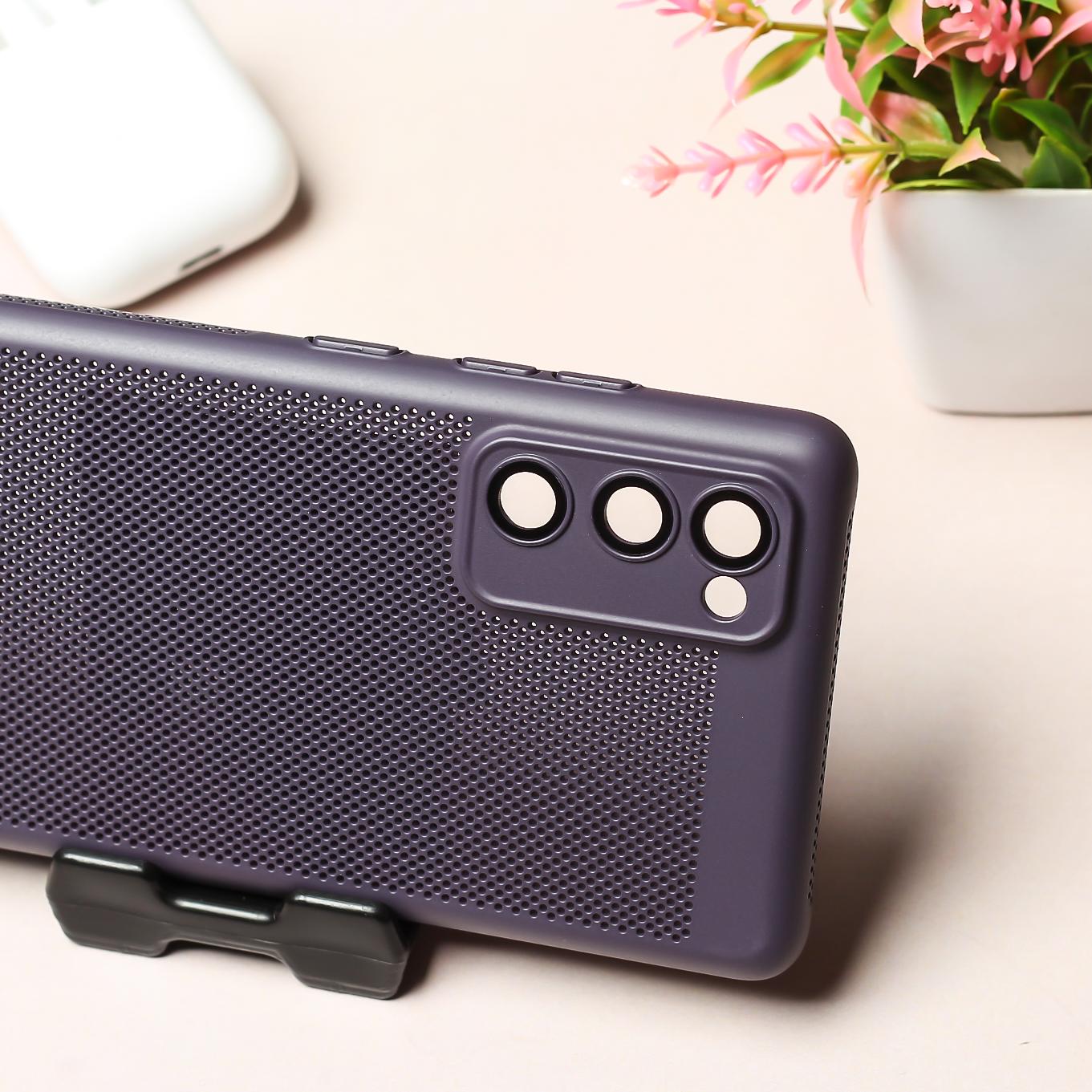 BREATHING DEEP PURPLE Silicone Case for Samsung S20 FE