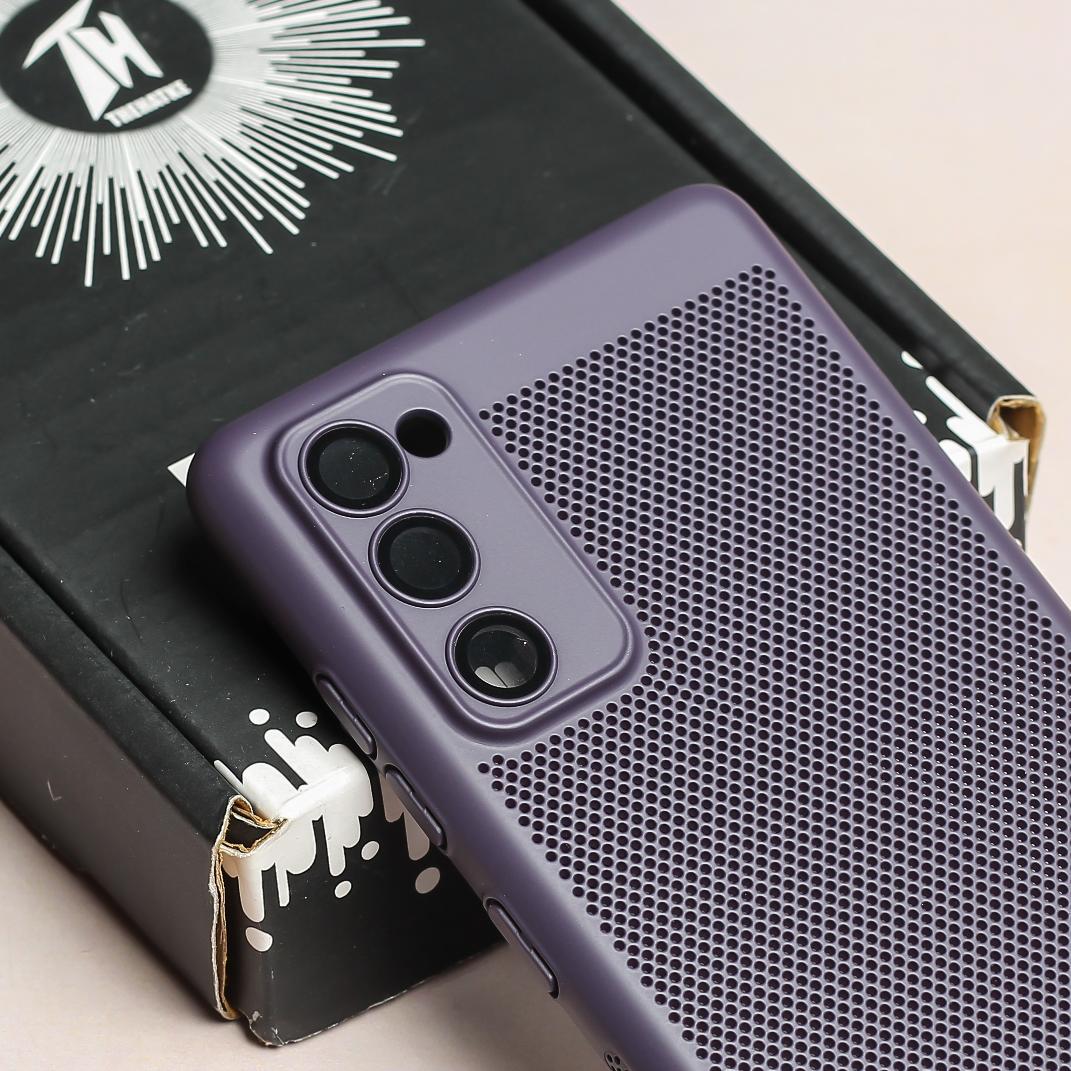 BREATHING DEEP PURPLE Silicone Case for Samsung S20 FE
