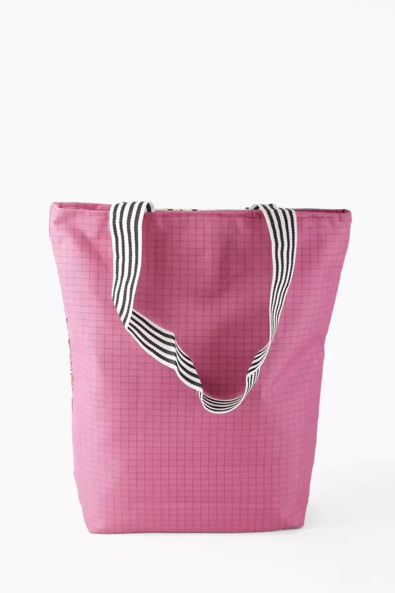 Tree Printed Canvas Tote Hand Bag for Girls (Multicolor)