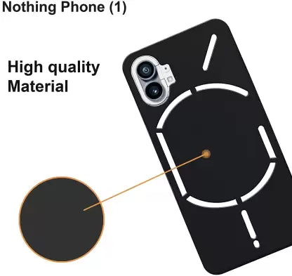 Black Camera Original Logo Cut Case for Nothing Phone 2