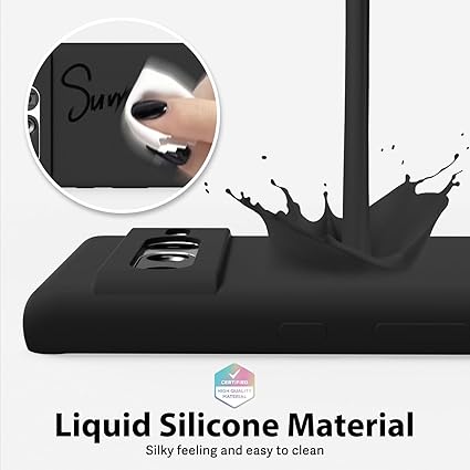 Black Camera Original Silicone case for Google Pixel 7 Pro