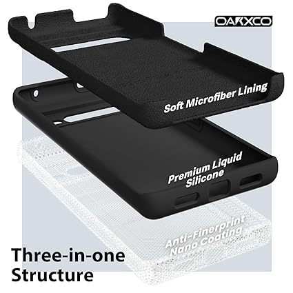 Black Camera Original Silicone case for Google Pixel 6 Pro