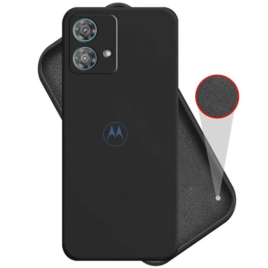 Black Camera Original Silicone case for Motorola Edge 40 Neo