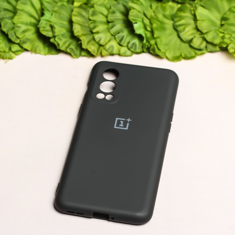 Black Camera Original Silicone case for Oneplus Nord 2