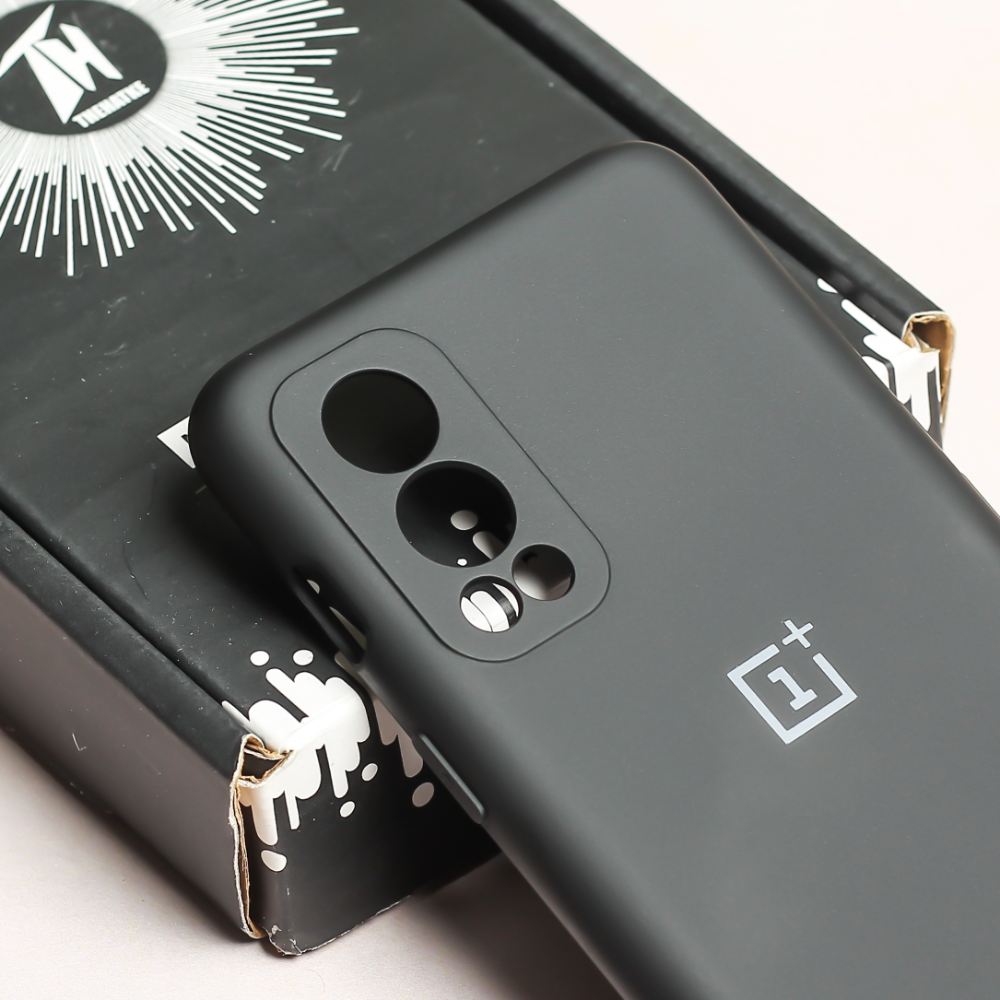 Black Camera Original Silicone case for Oneplus Nord 2