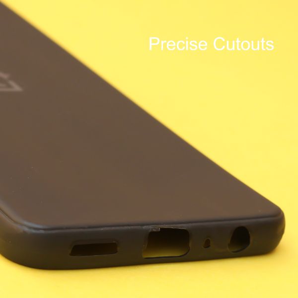 Black Camera Silicone Case for Oneplus Nord CE
