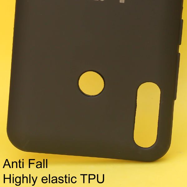 Black Candy Camera Silicone Case for Lava Z3