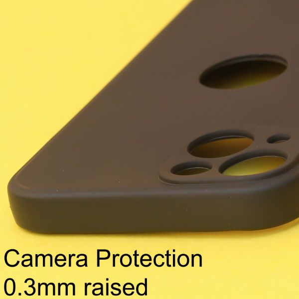 Black Candy Logo Cut Silicone Case for Apple Iphone 13