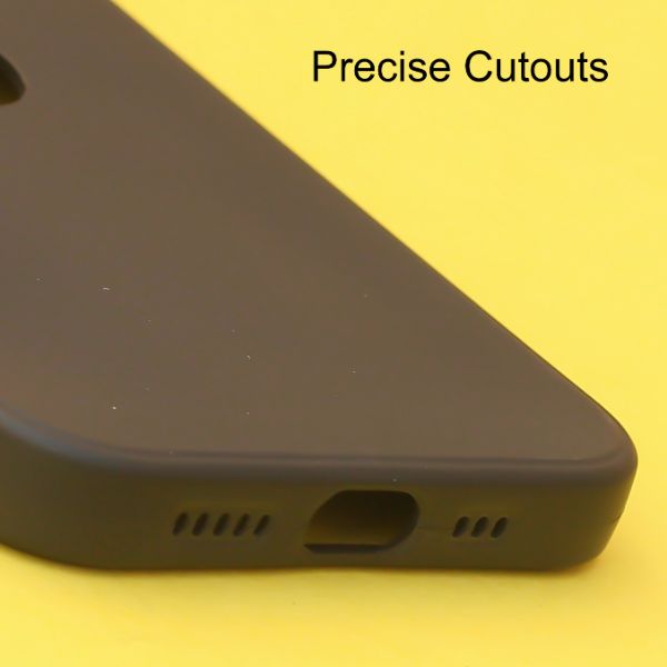 Black Candy Logo Cut Silicone Case for Apple Iphone 13