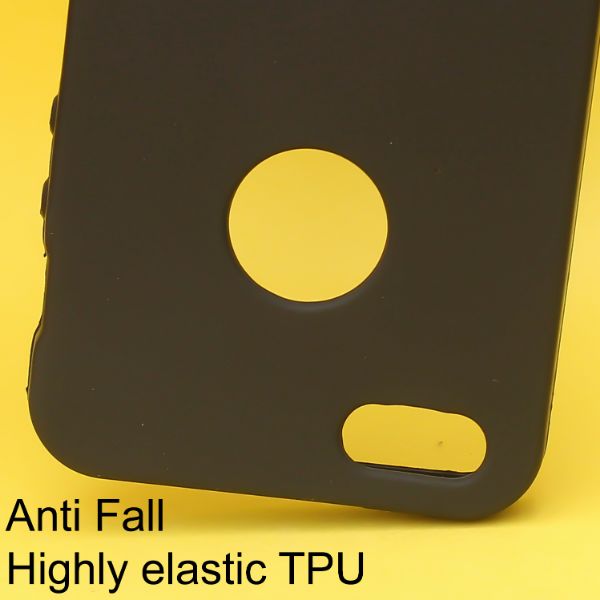 Black Candy Logo Cut Silicone Case for Apple Iphone 7