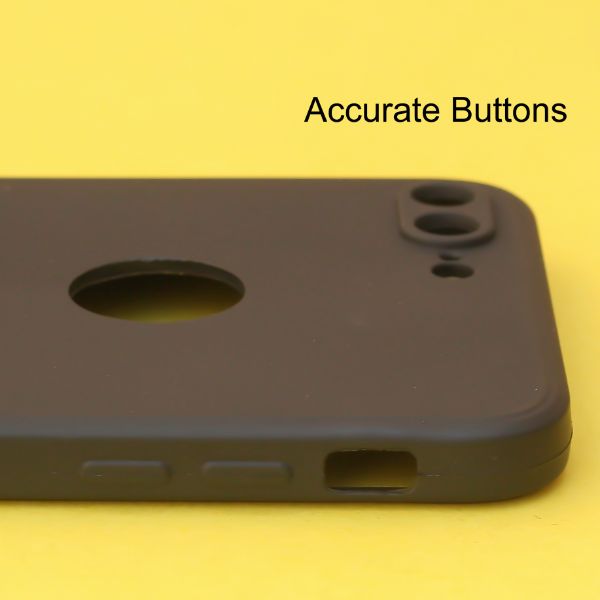 Black Candy Logo Cut Silicone Case for Apple Iphone 7 Plus