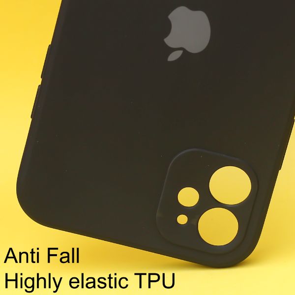 Black Candy Silicone Case for Apple Iphone 12 mini