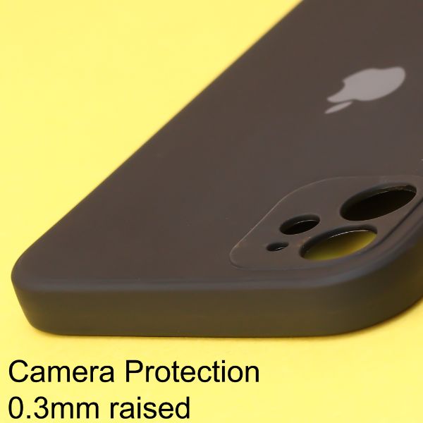 Black Candy Silicone Case for Apple Iphone 12 mini