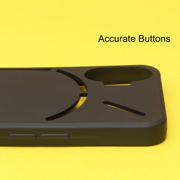 Black Candy Silicone Case for Nothing Phone 1