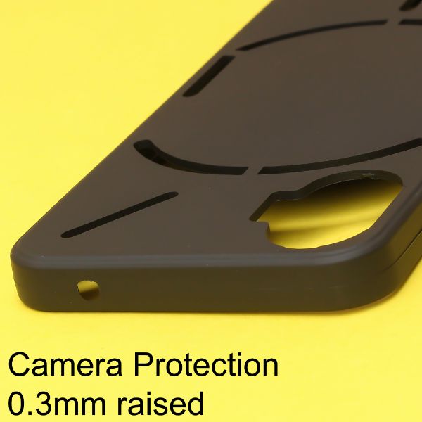 Black Candy Silicone Case for Nothing Phone 2