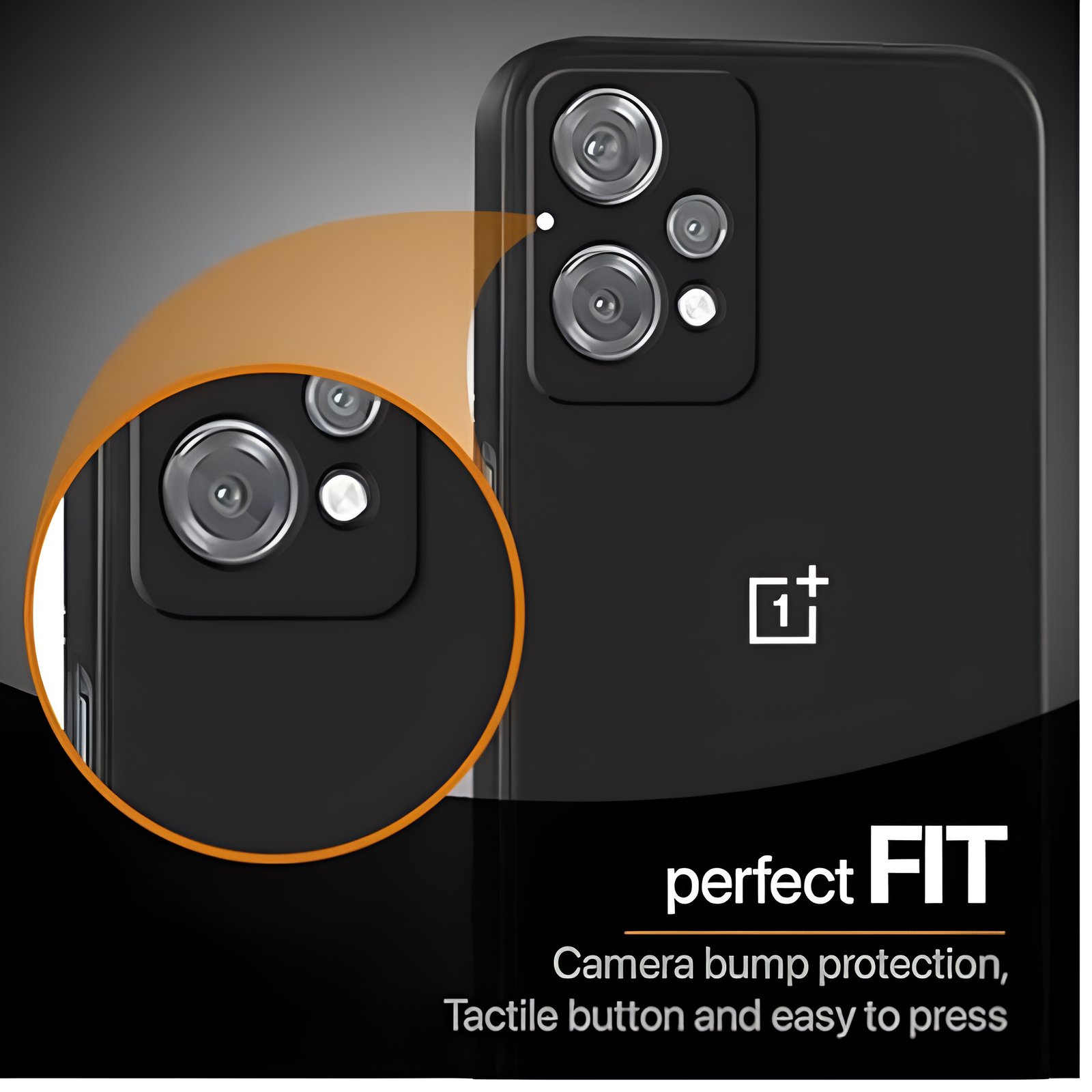 Black Candy Silicone Case for Oneplus Nord CE 2 Lite