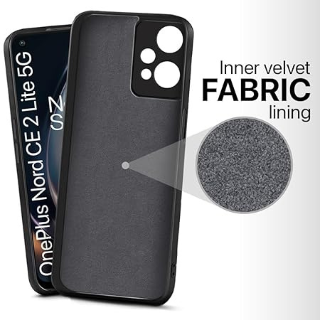 Black Candy Silicone Case for Oneplus Nord CE 2 Lite