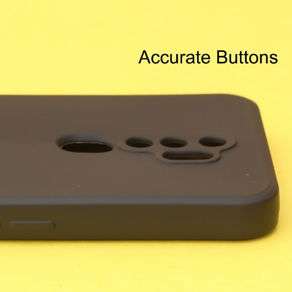 Black Candy Silicone Case for Oppo A5 2020