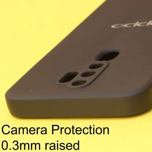 Black Candy Silicone Case for Oppo A9 2020