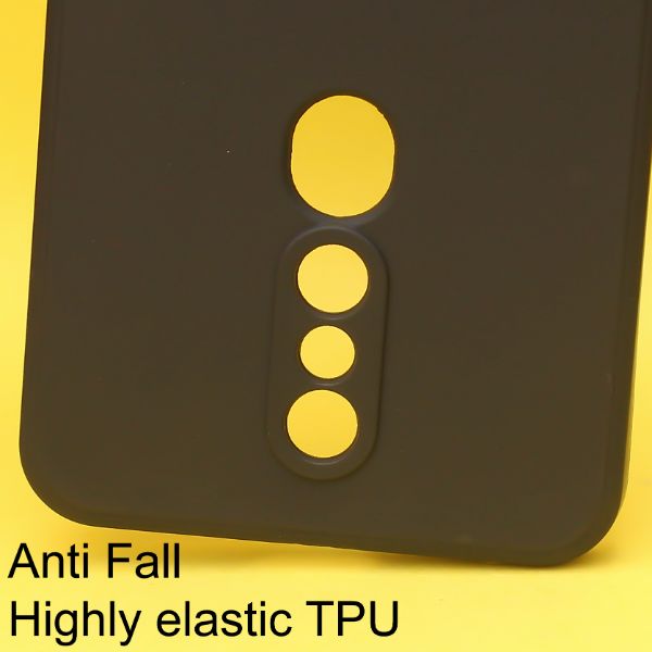 Black Candy Silicone Case for Oppo F11 Pro